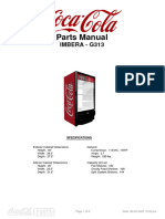 MANUAL IMBERA G313 Cocacola