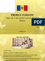 PRODUS TURISTIC Sejur de 5 Zile Pentru Turiști de Peste Hotare. Moldova