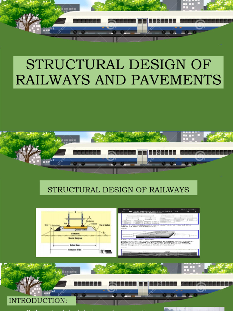 Railway and Pavement Structural Design | PDF | Road Surface | Deep ...