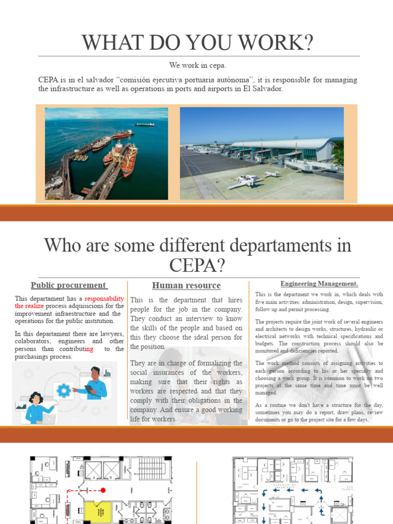 Overview of CEPA Departments and Workflows | PDF | Business | Engineering