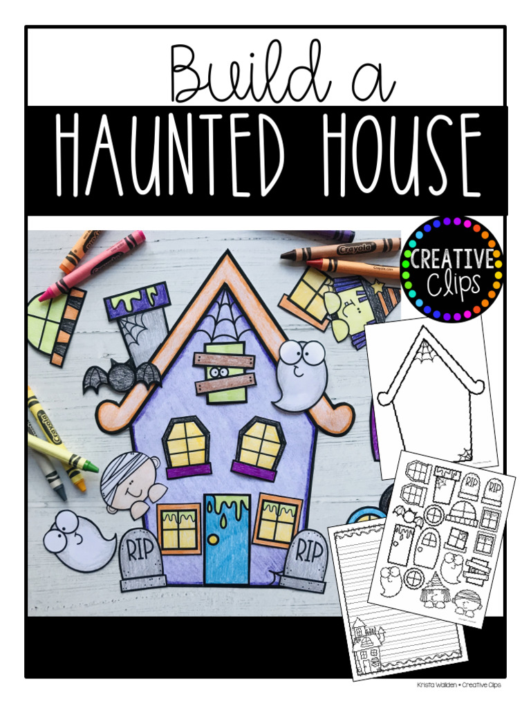 Printable Haunted House Craft Guide | PDF