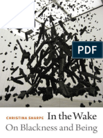 In The Wake On Blackness and Being - Christina Sharpe