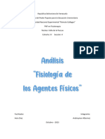 Fisiologia de Los Agentes Fisicos