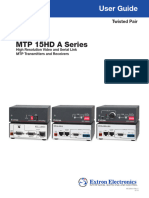 MTP 15HD A Series: Twisted Pair