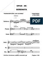 Anton Bernhard Furstenau Op086 Serenade