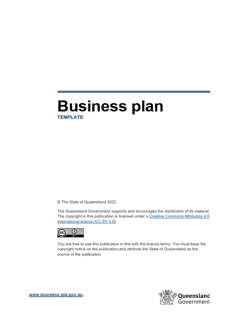 Business Plan Template | PDF | Balance Sheet | Income Statement