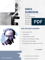 Emile Durkheim