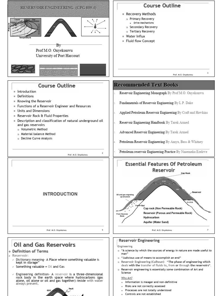 Reservoir Engineering CPG 2020 3 - 2 | PDF | Petroleum Reservoir ...