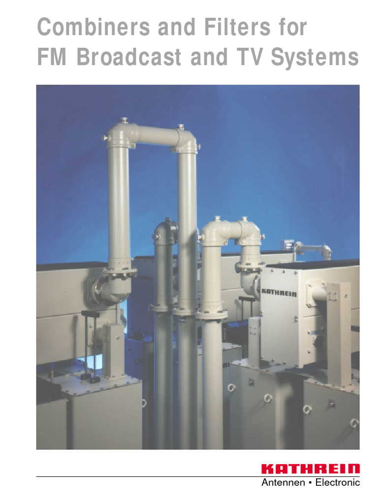 Combiners and Filters For FM and TV | PDF | Filter (Signal Processing ...