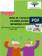 PDF Guia de Ejercicios de Estimulacion de La Memoria Episodica - Compress