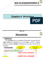 Chapitre N°6 - Structures Enumérations Et Fichiers