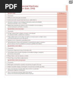 Escala de Agresividad Manifiesta