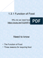 Food Elements and Biomolecules