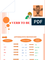 Verb To Be Presentation