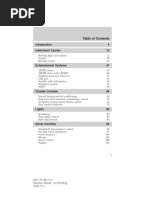 4 Instrument Cluster 12: 2011 F-150 (f12) Owners Guide, 1st Printing USA (Fus)