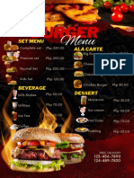 Black and Red Modern Fast Food Menu - 20231110 - 223223 - 0000