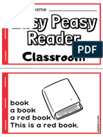 Coloring Classroom Reader Page