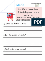 Comprensión Lectora Primer Ciclo de Primaria Fichas 1 5