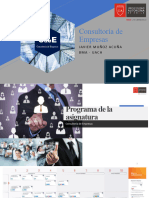 Consultoría de Empresas (02 de Septiembre de 2022)