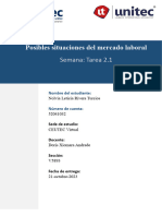 Tarea 2.1 Posibles Situaciones Del Mercado Laboral