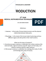Physiology & Anatomy (Introduction)