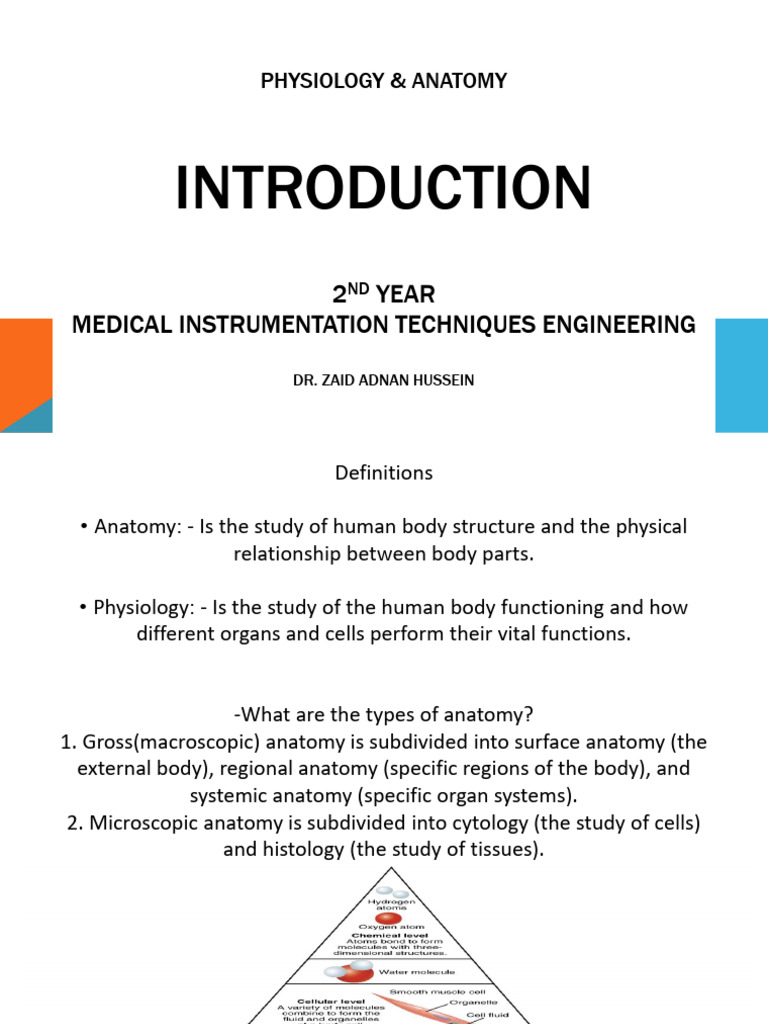 INTRODUCTORY ANATOMY AND PHYSIOLOGY PDF intelligence overview