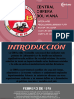 Central Obrera Boliviana