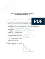 Examenes Finales Mecanica Aplicada I Desde 99