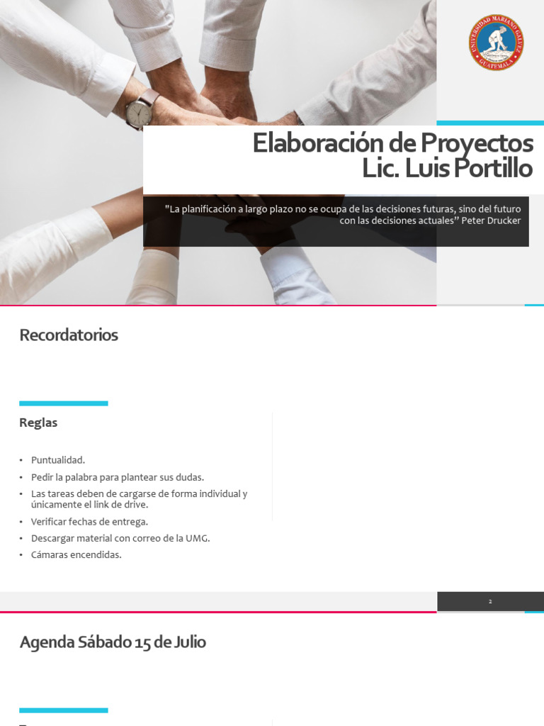 Guía Completa para la Elaboración de Proyectos | PDF | Gestión de proyectos