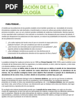 Organizador Visual de Niveles de Organizacion Ecologicas | PDF ...
