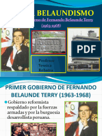 Primer Gobierno de Belaunde 1963 - 1968