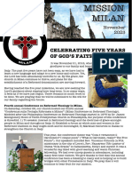 Mission Milan Newsletter - Nov 2023