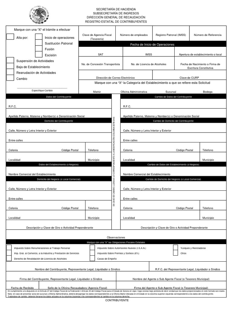 Formato de Uso Multiple | Descargar gratis PDF | Gobierno