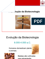 Histórico Da Biotecnologia 2014