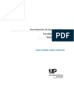 Normalización de Bases de Datos