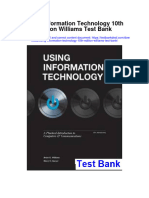 Using Information Technology 10th Edition Williams Test Bank