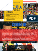Situacion Política y Económica de Venezuela