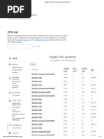 PassMark - CPU Benchmarks - List of Benchmarked CPUs - 06.06.2022