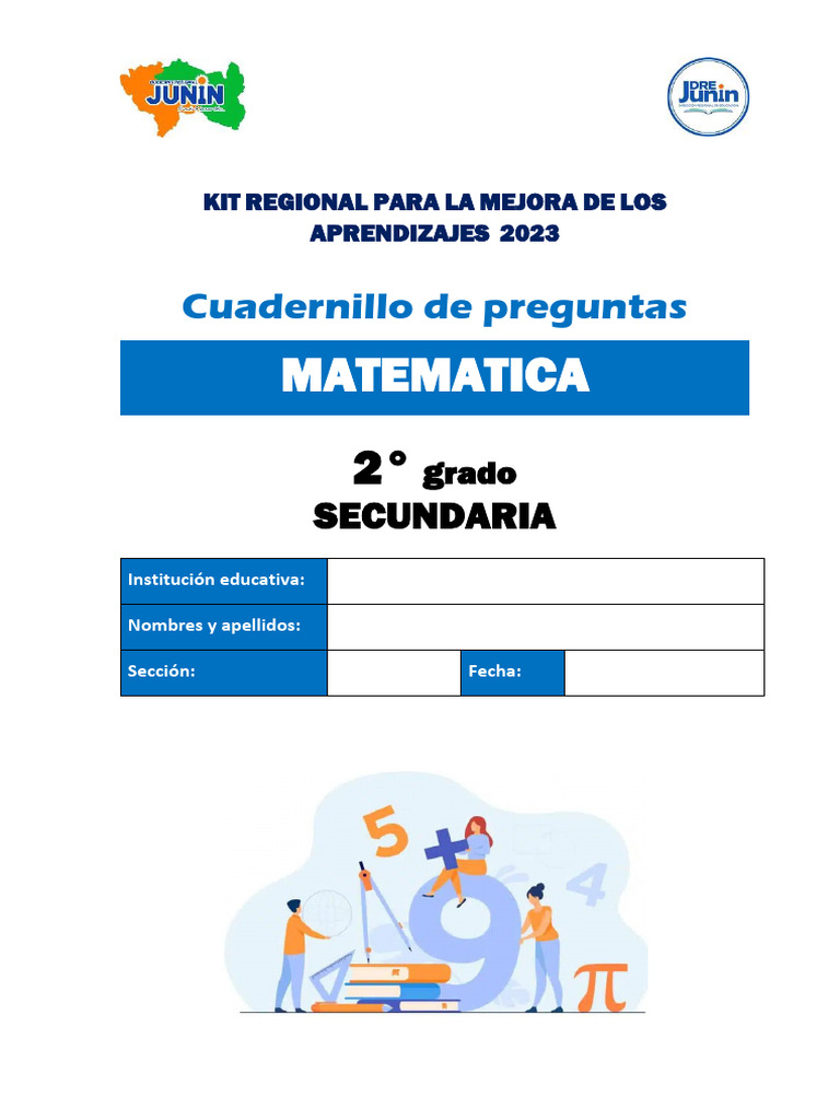 Cuadernillo de Matemáticas 2° Secundaria | PDF | Triángulo
