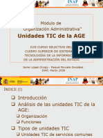 XVIII - Unidades TIC de La AGE - Raquel Poncela