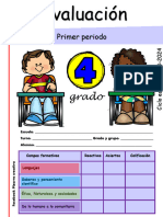 4° Evaluacion Primer Periodo