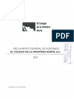 Reglamento General de Posgrado Revisado