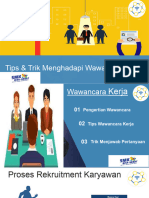 Tips & Trik Menghadapi Wawancara Kerja