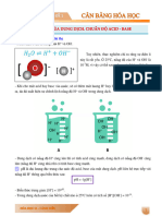 3 - Bài Ph Của Dung Dịch - Chuẩn Độ Acid-base - Lý Thuyết