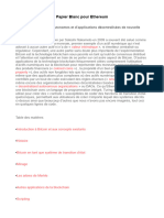 White Paper Ethereum en Francais