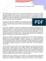 Resumos para o Primeiro Teste de Exercício e Saúde