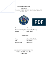 LPJ Inividu Maulud Dian Nabilla-2061201020-Manajemen