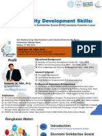 Materi Webinar RG KL ComDev Skills by Sarjiyanto