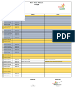 Time Sheet 2023