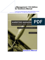 Marketing Management 11th Edition Peter Solutions Manual